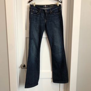 7 for all man kind , jeans, size 29